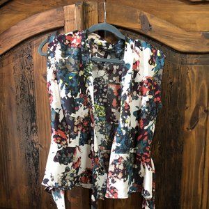 BCBGMaxAzria patterned blouse